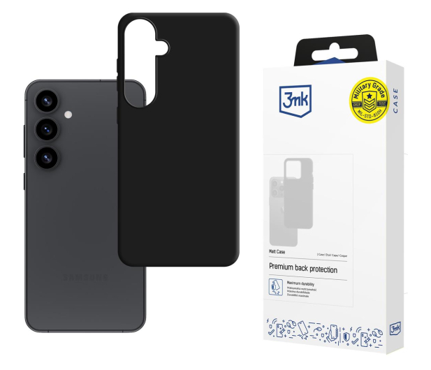 3MK Matt Case do Samsung Galaxy S25+ 5903108611732 - 1311039 - zdjęcie